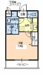 フジパレス高見の里Ⅰ番館の物件間取画像